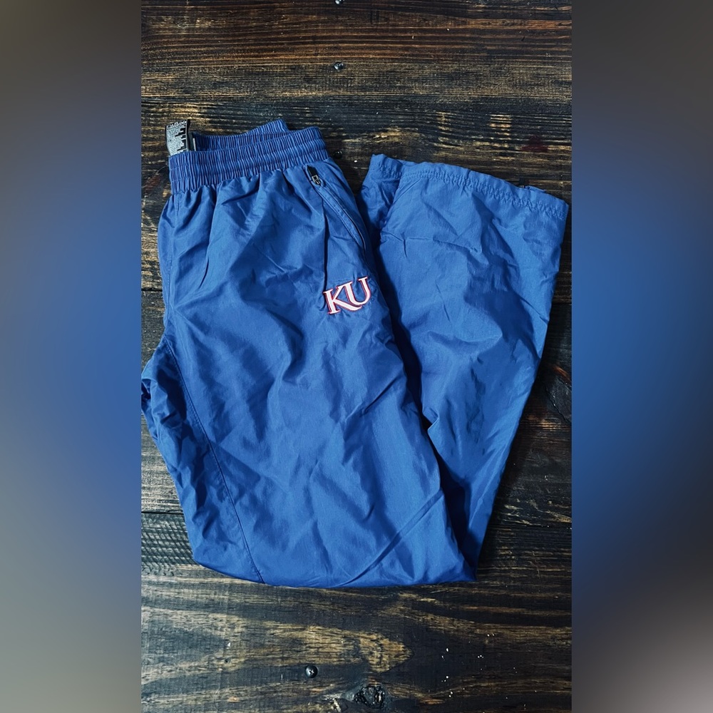 Adidas KU Jayhawks Wind pants XS